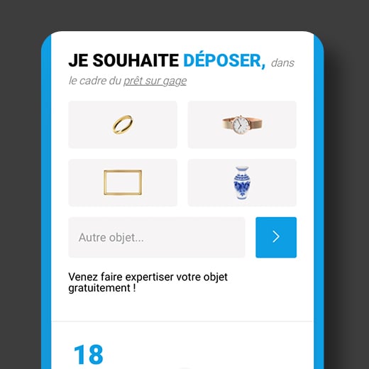 Identité visuelle : Site vitrine responsive - Crédit Municipal de Strasbourg