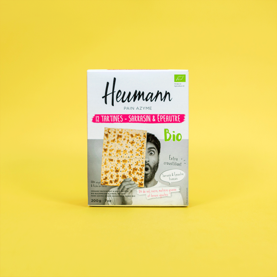 Identité visuelle - Packaging animé Heumann