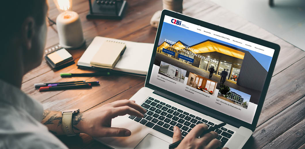 Site vitrine : Utilisateur C2Bi