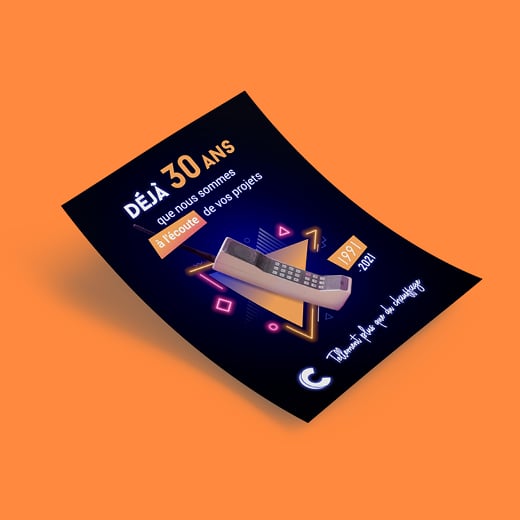 Identité visuelle : Flyer campagne de communication - Chauffagest