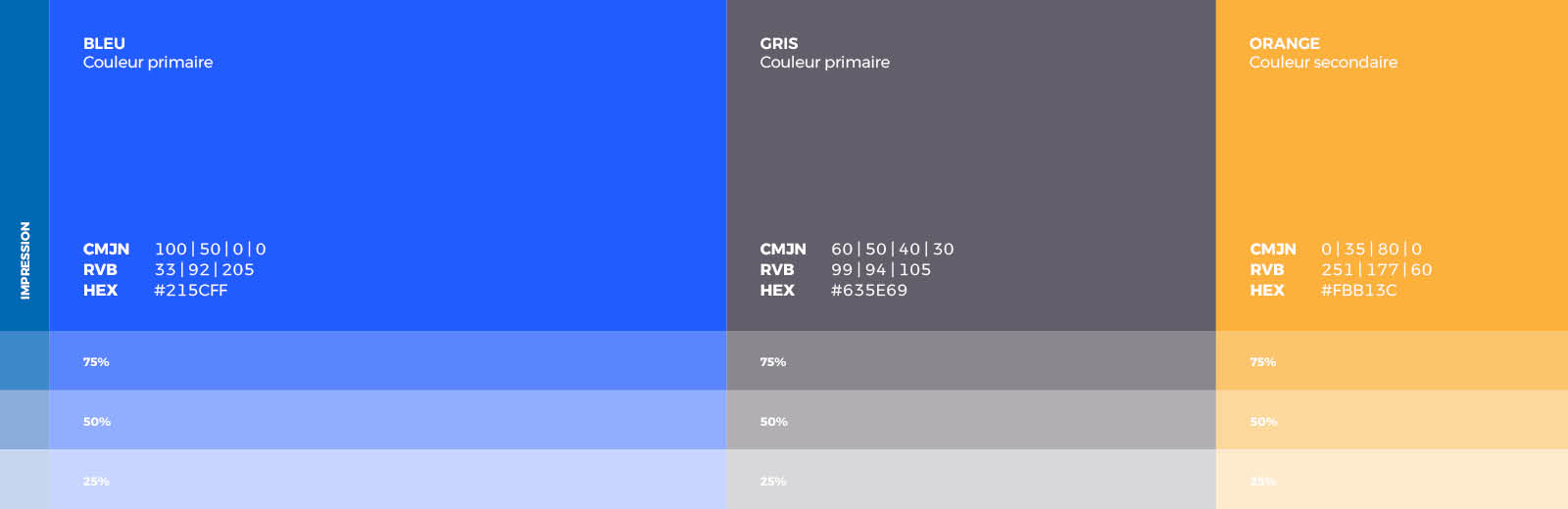 Identité visuelle : Couleurs charte graphique - Enosis Santé