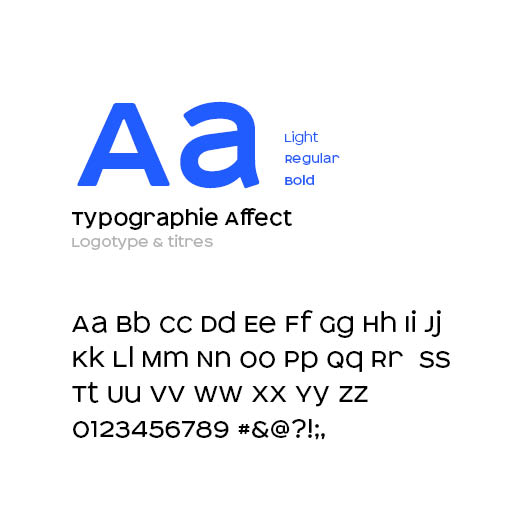 Identité visuelle : Typographie - Enosis Santé