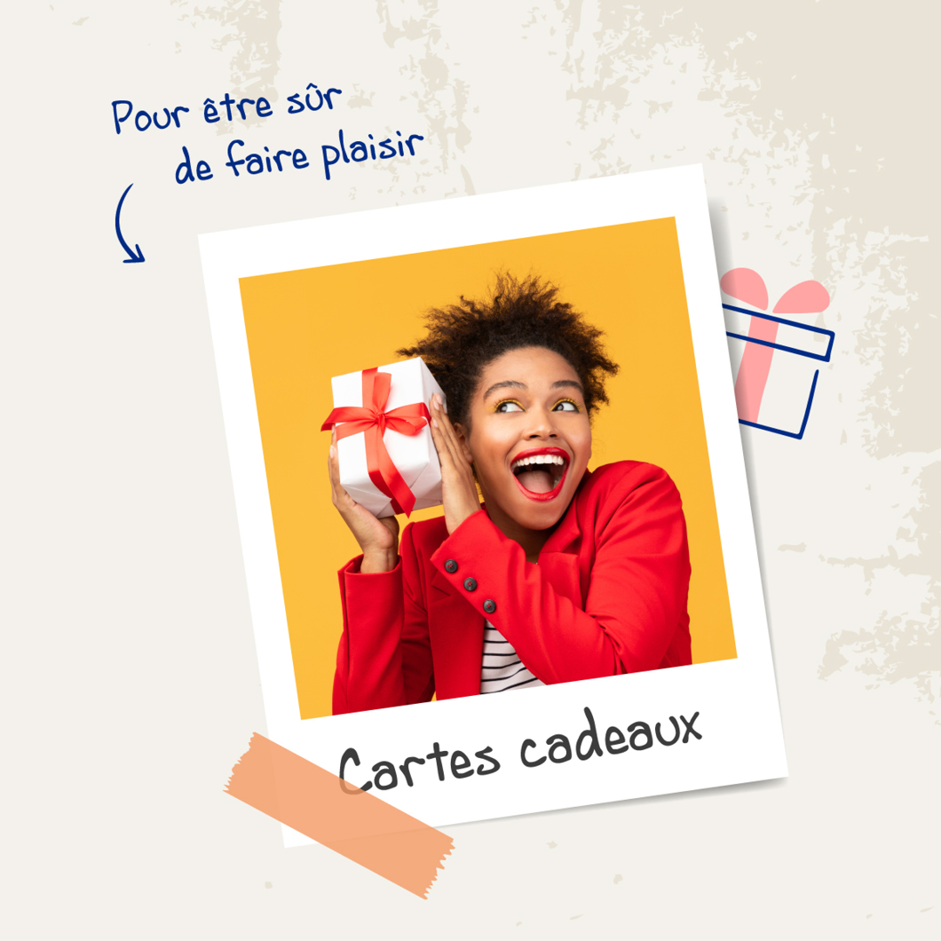 Identité visuelle : Réseaux sociaux carte cadeaux - Facilis