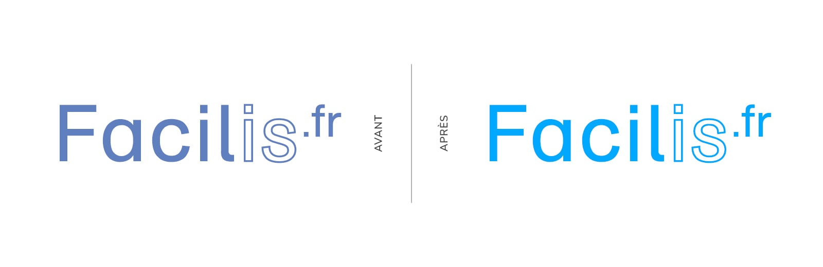 Identité visuelle : refonte de logo - Facilis