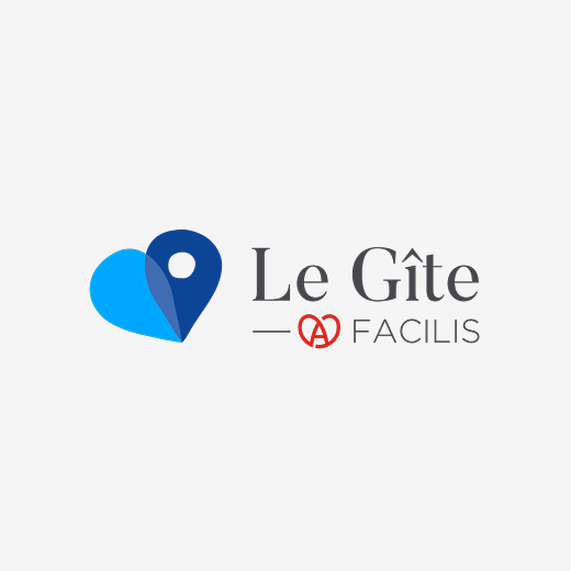 Identité visuelle : Logo - Gîte Facilis