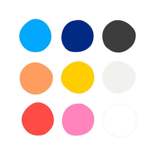 Identité visuelle : Couleurs charte graphique - Facilis