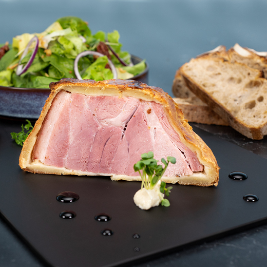 Photographie : Pâté en croûte Alsace Saveurs
