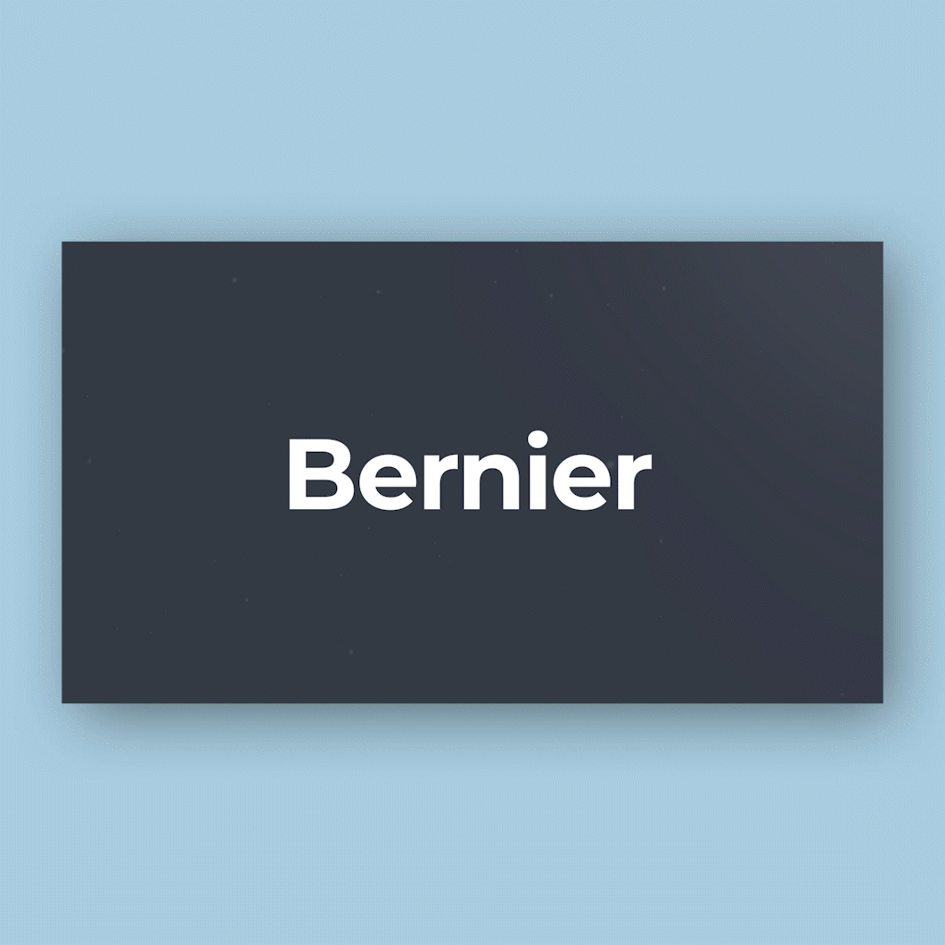 Identité visuelle - Groupe Bernier
