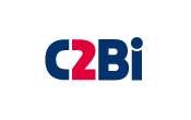 Logo C2bi sur fond blanc.