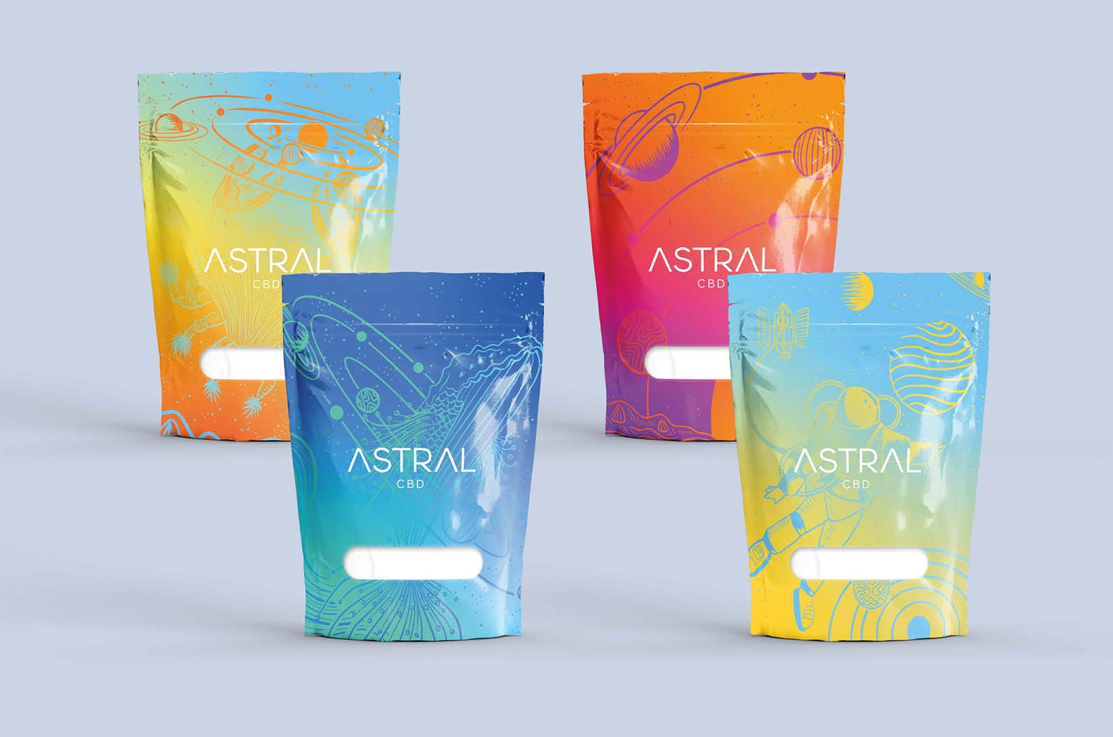 Identité visuelle - Packaging produits Astral