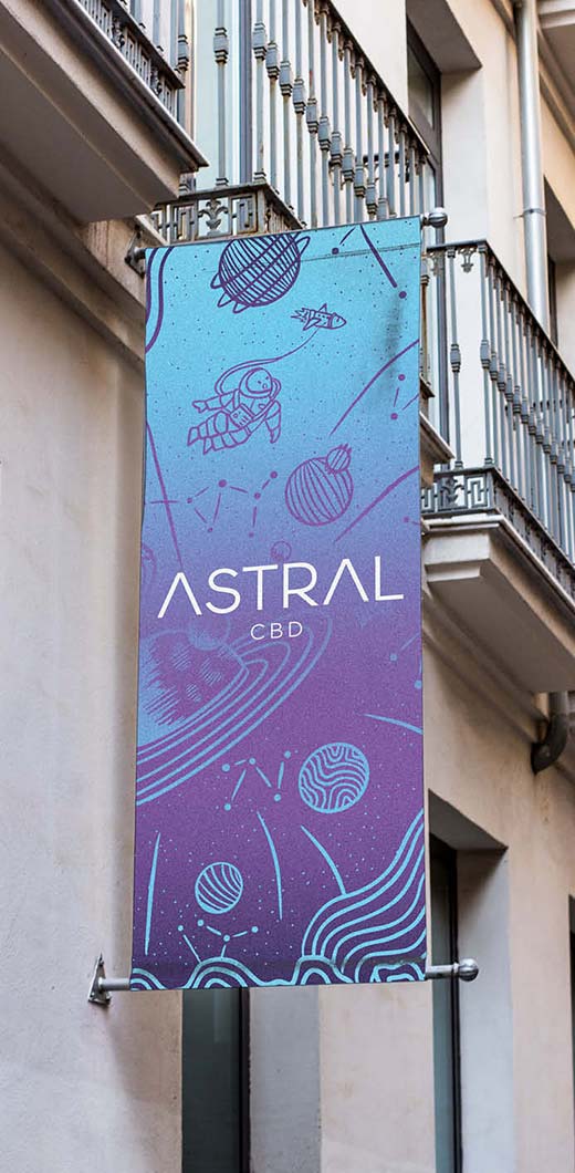 Identité visuelle - Illustration Astral