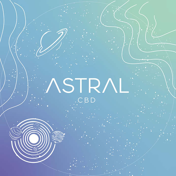 Identité visuelle - Illustration bleu Astral