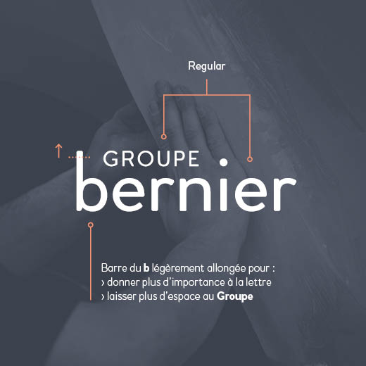 Identité visuelle - Bernier