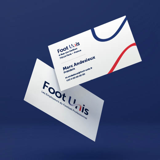 Identité visuelle - Foot Unis