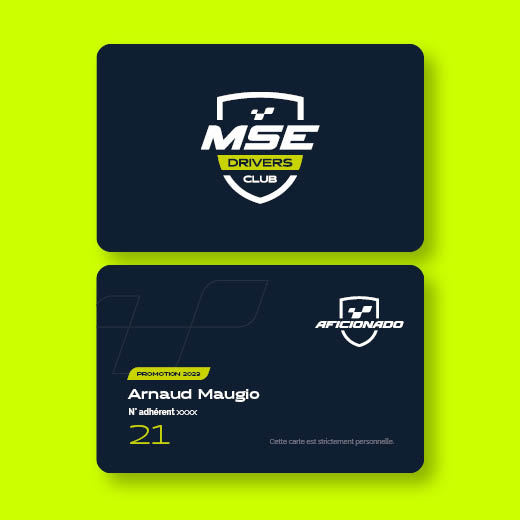 Identité visuelle - carte de visite MSEDrives