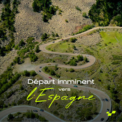 Identité visuelle - Espagne tour MSEDrives