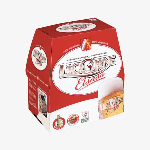 Identité visuelle - Brasserie Licorne Packaging pack