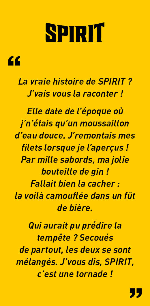 Identité visuelle - Brasserie Licorne citation