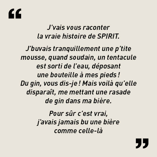 Identité visuelle - Brasserie Licorne citation