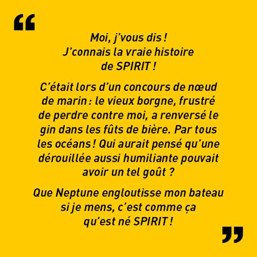 Identité visuelle - Brasserie Licorne citation