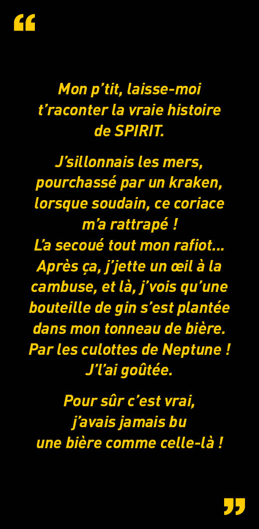Identité visuelle - Brasserie Licorne citation
