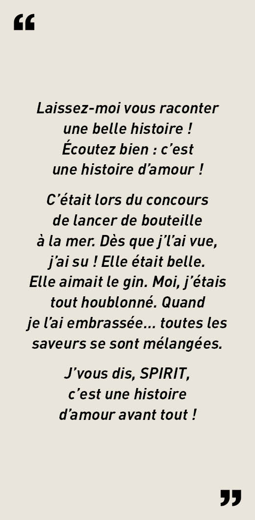 Identité visuelle - Brasserie Licorne citation