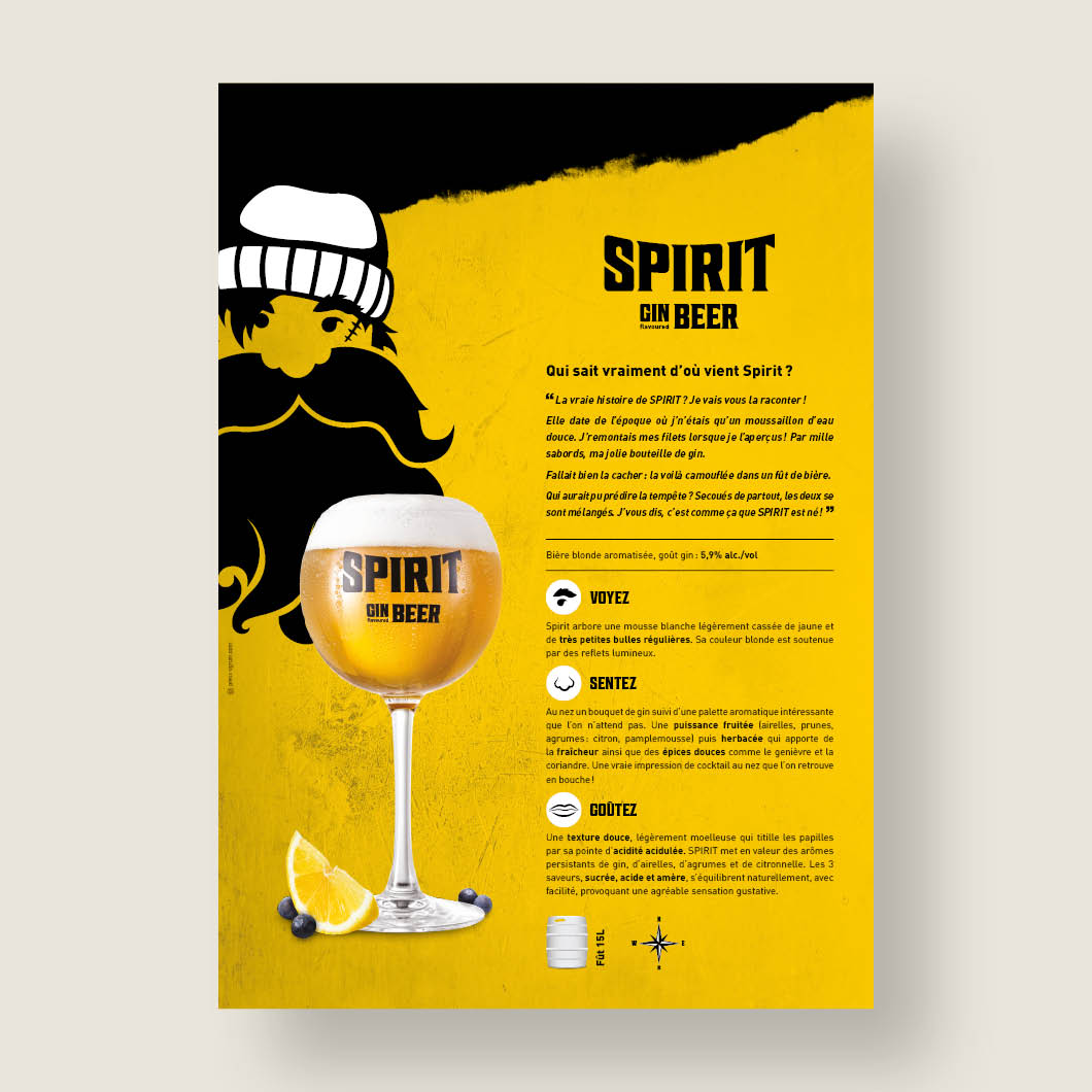 Identité visuelle - Brasserie Licorne Papeterie