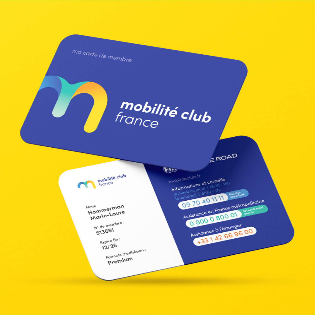 Identité visuelle - Mobilité Club France