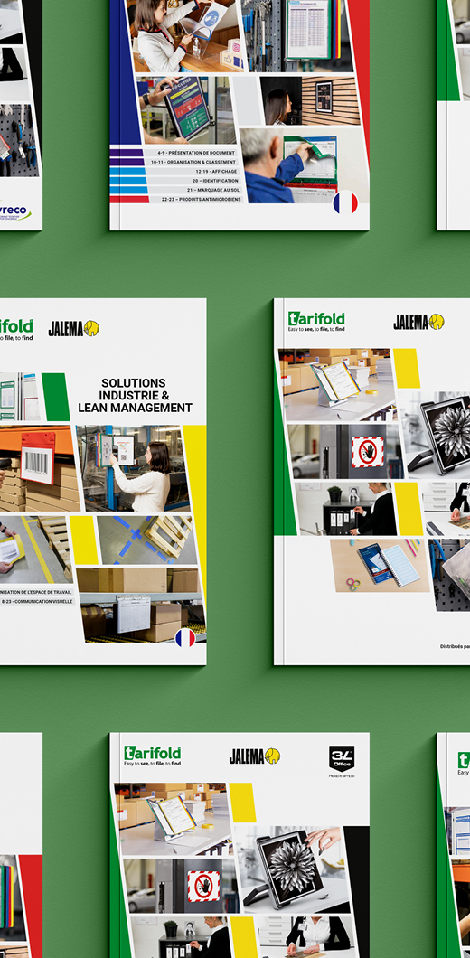 Identité visuelle - Tarifold - catalogues et brochures