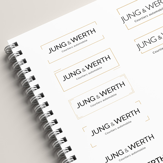 Identité visuelle - Charte graphique Jung & Werth