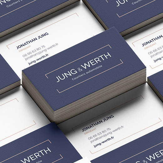 Identité visuelle - supports de communication Jung & Werth