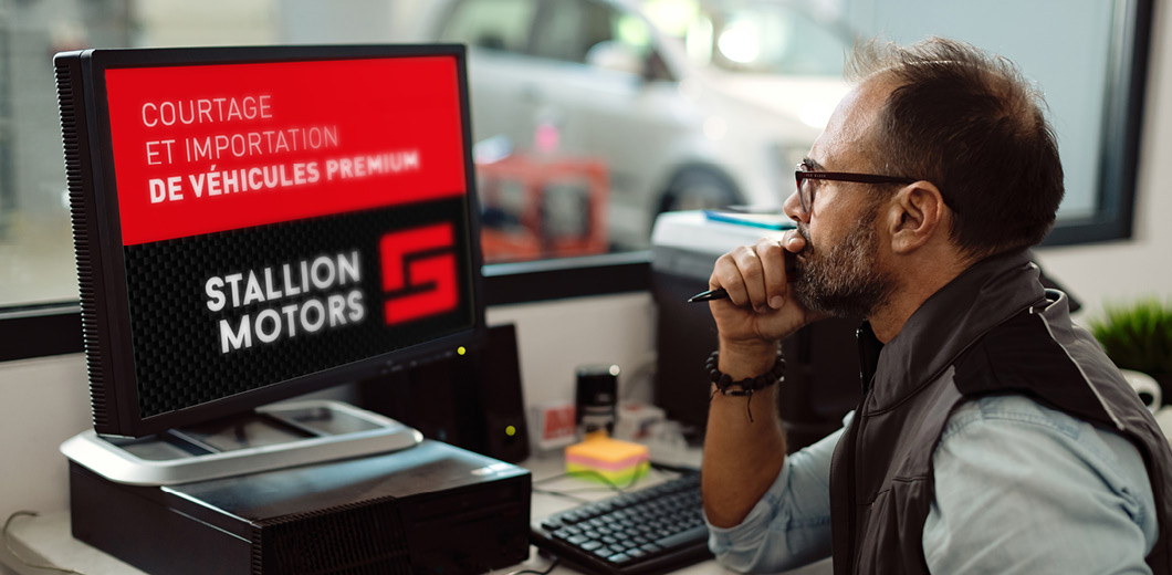 Identité visuelle - supports de communication Stallion Motors